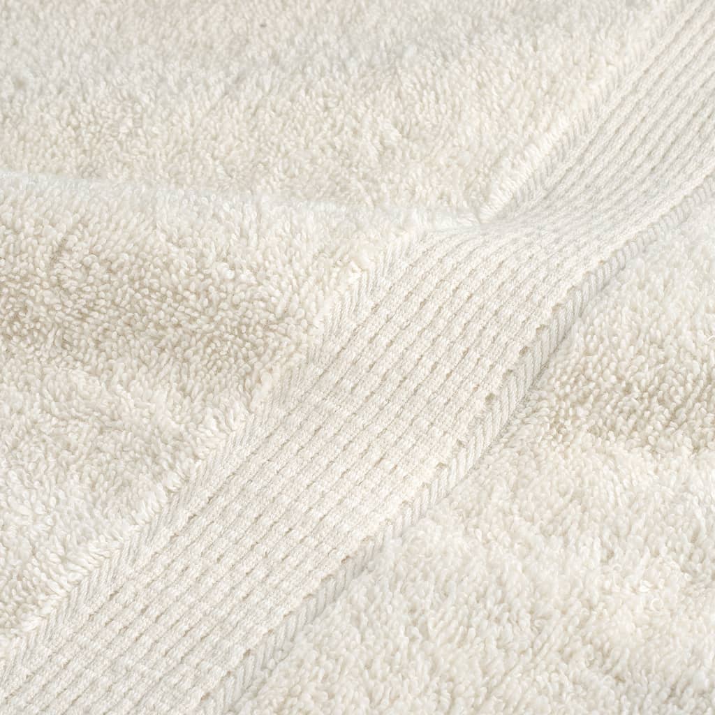 Premium Bath Towels "SOLUND" 2 pcs Cream 100x150 cm 600 gsm