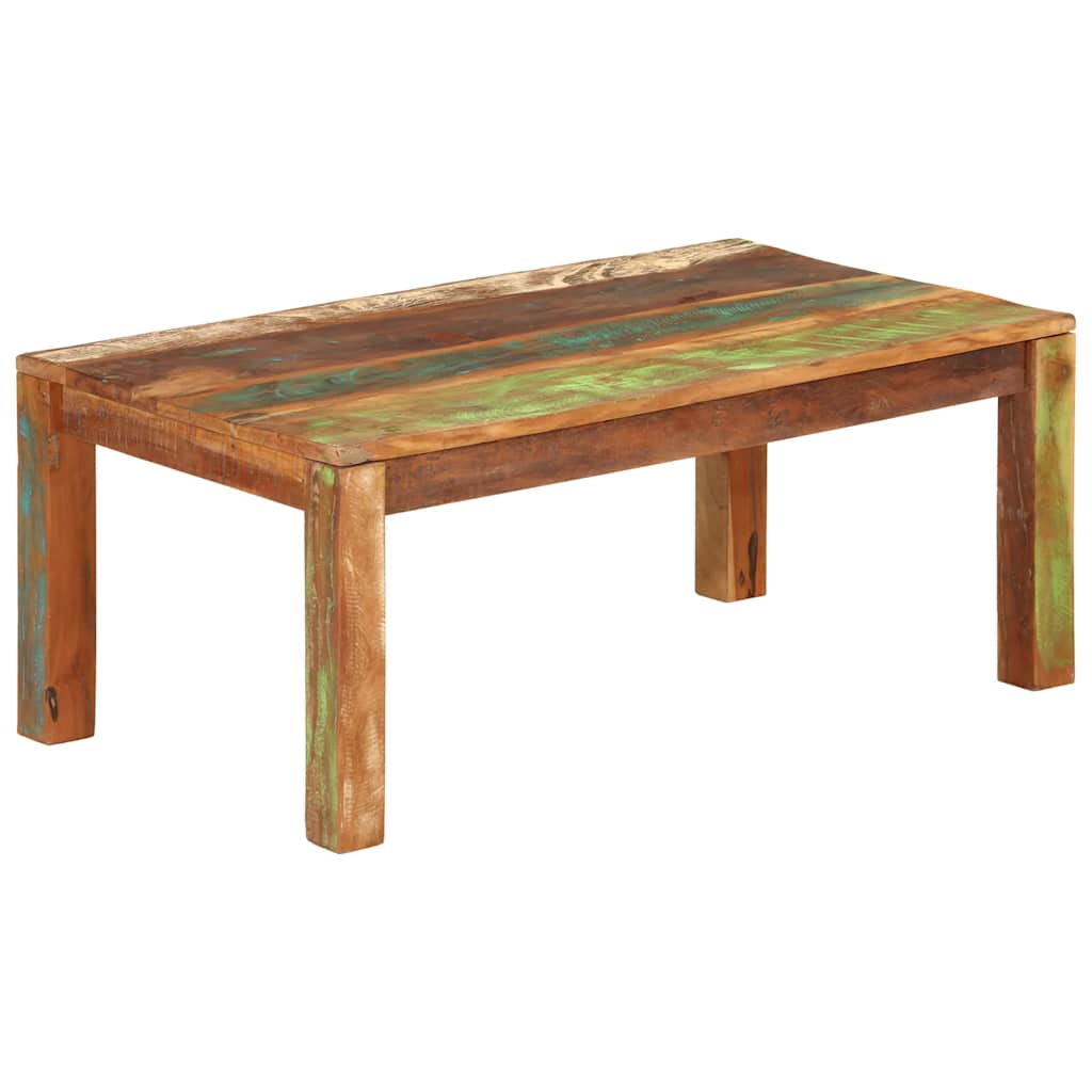 Coffee Table 110x55x40 cm Solid Reclaimed Wood