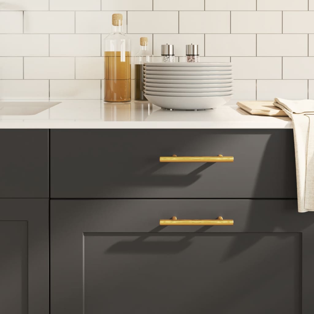 Cabinet Handles 20 pcs Gold 96 mm Stainless Steel