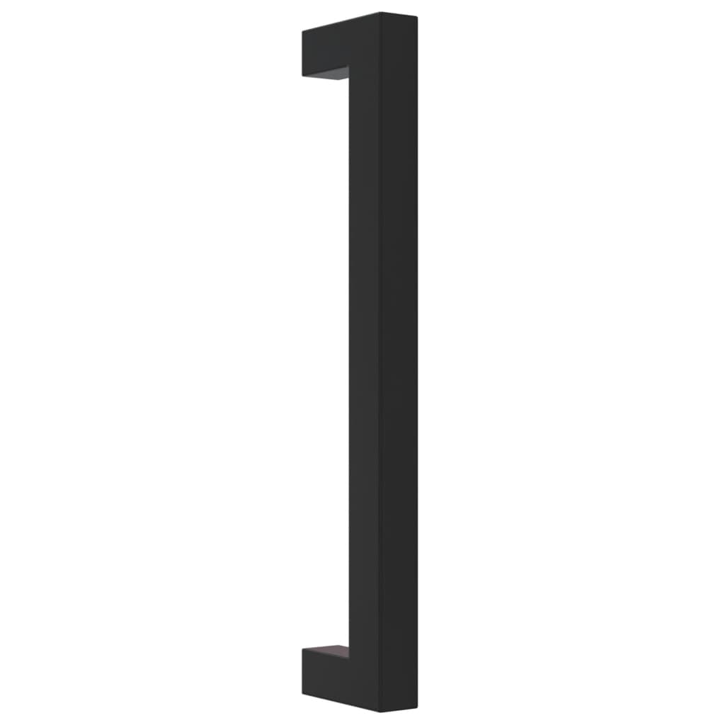 Cabinet Handles 20 pcs Black 160 mm Stainless Steel