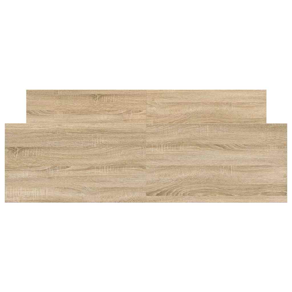 Bed Frame without Mattress Sonoma Oak 120x200 cm