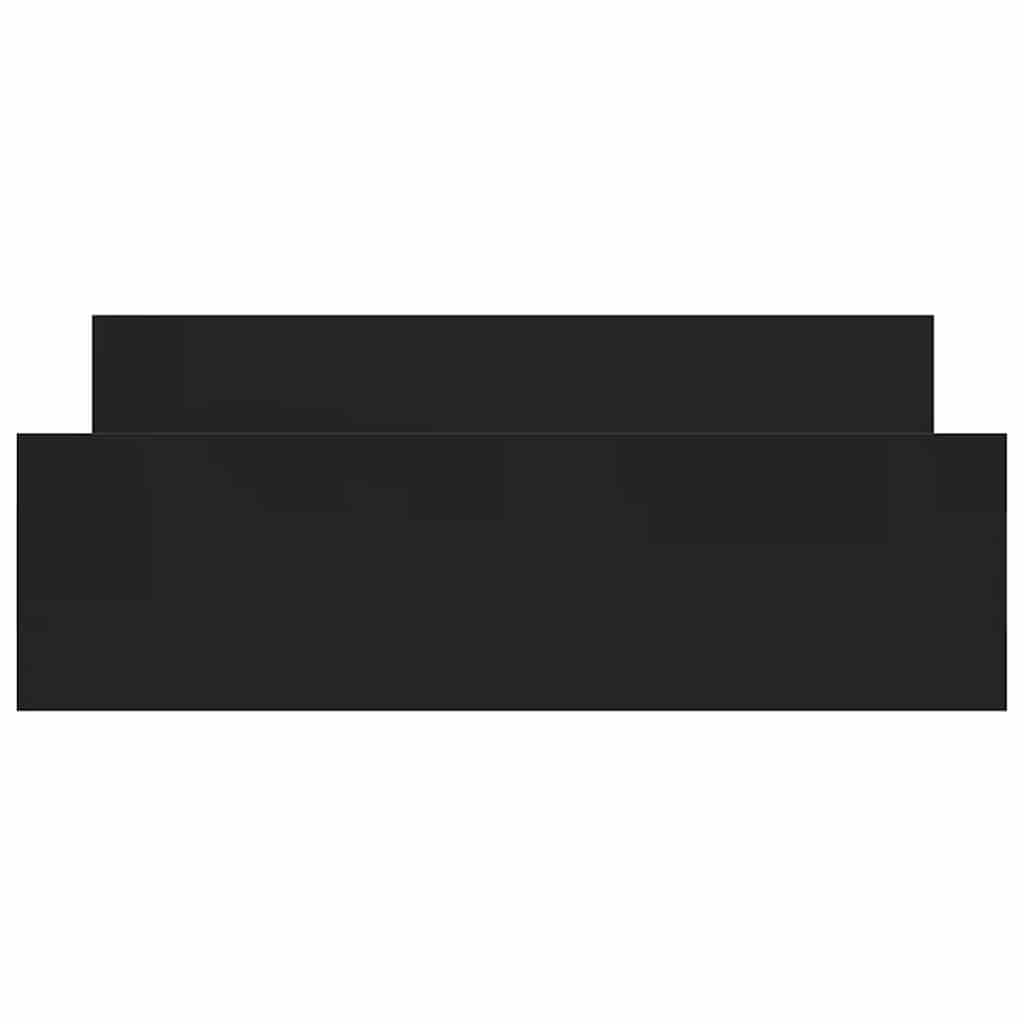 Bed Frame without Mattress Black 120x190 cm Small Double