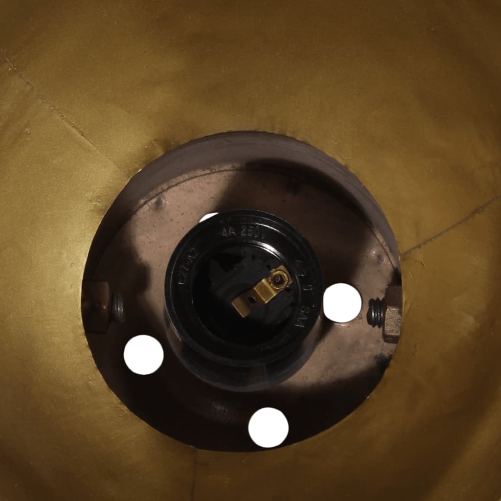 Ceiling Lamp 25 W Antique Brass 50x50x25 cm E27