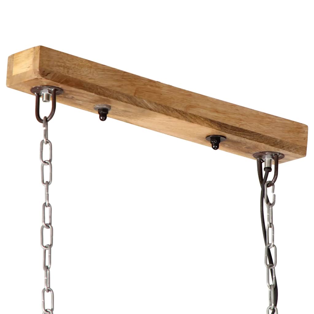 Ceiling Lamp 25 W Distressed Red 90x24x111 cm E27