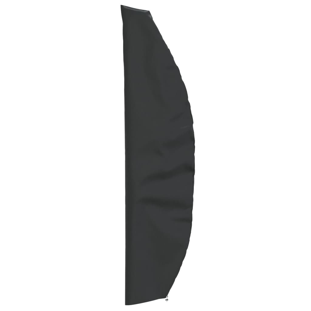 Garden Umbrella Cover Black 280x30/81/45 cm 420D Oxford