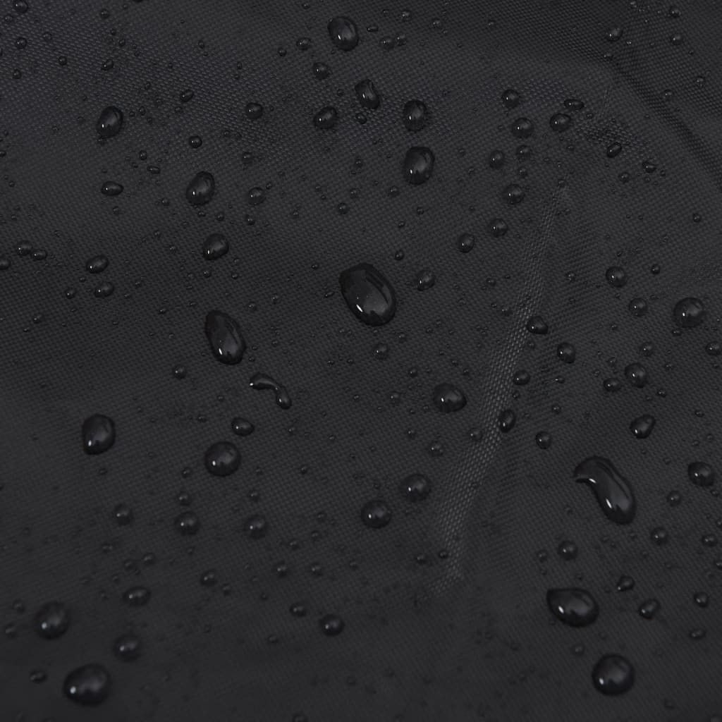 Garden Umbrella Cover Black 280x30/81/45 cm 420D Oxford