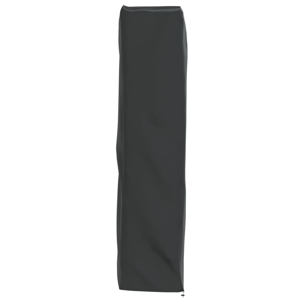 Heater Cover Pyramid Shaped Black 58x58x228 cm 420D Oxford