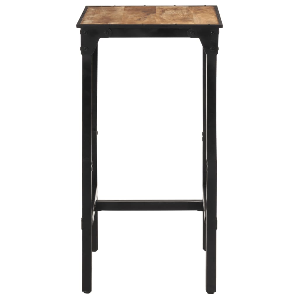 vidaXL Bar Table 60x55x107 cm Solid Rough Wood Mango