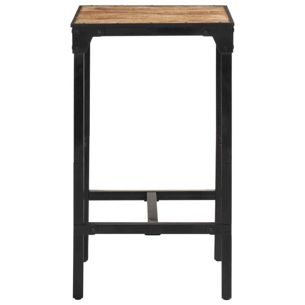 vidaXL Bar Table 60x55x107 cm Solid Rough Wood Mango