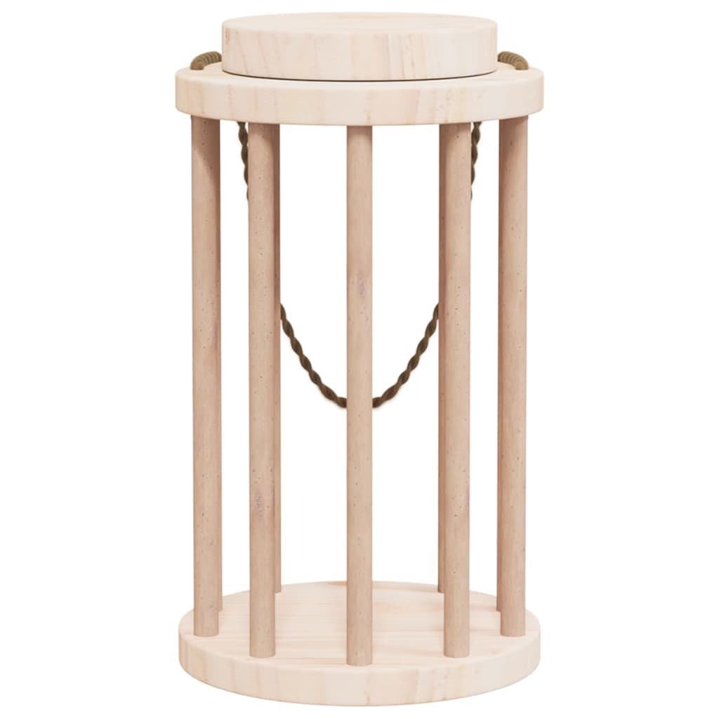 Rabbit Hay Feeder Ø15x25.5 cm Solid Wood Fir