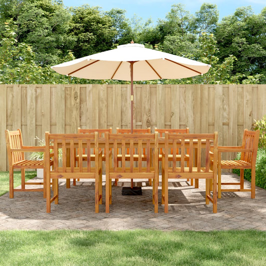 Garden Chairs 8 pcs 56x55,5x90 cm Solid Wood Acacia
