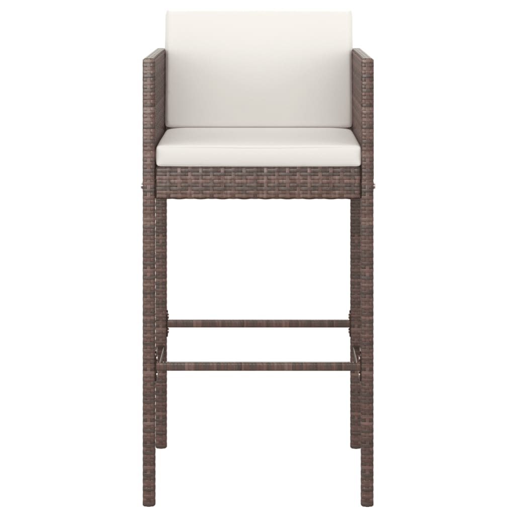 Garden Bar Set | Brown, Black, Cream White