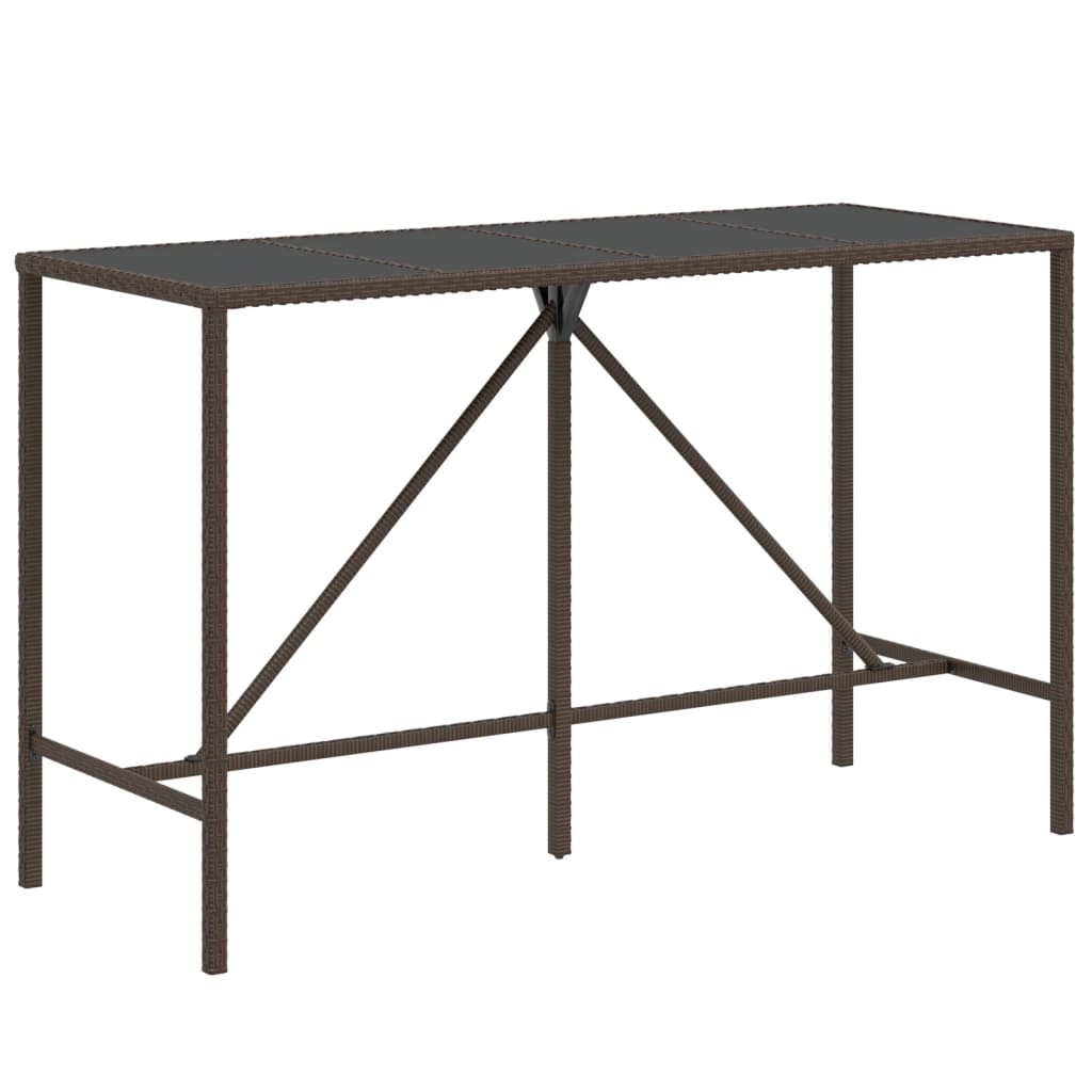 Garden Bar Set | Brown, Black, Cream White