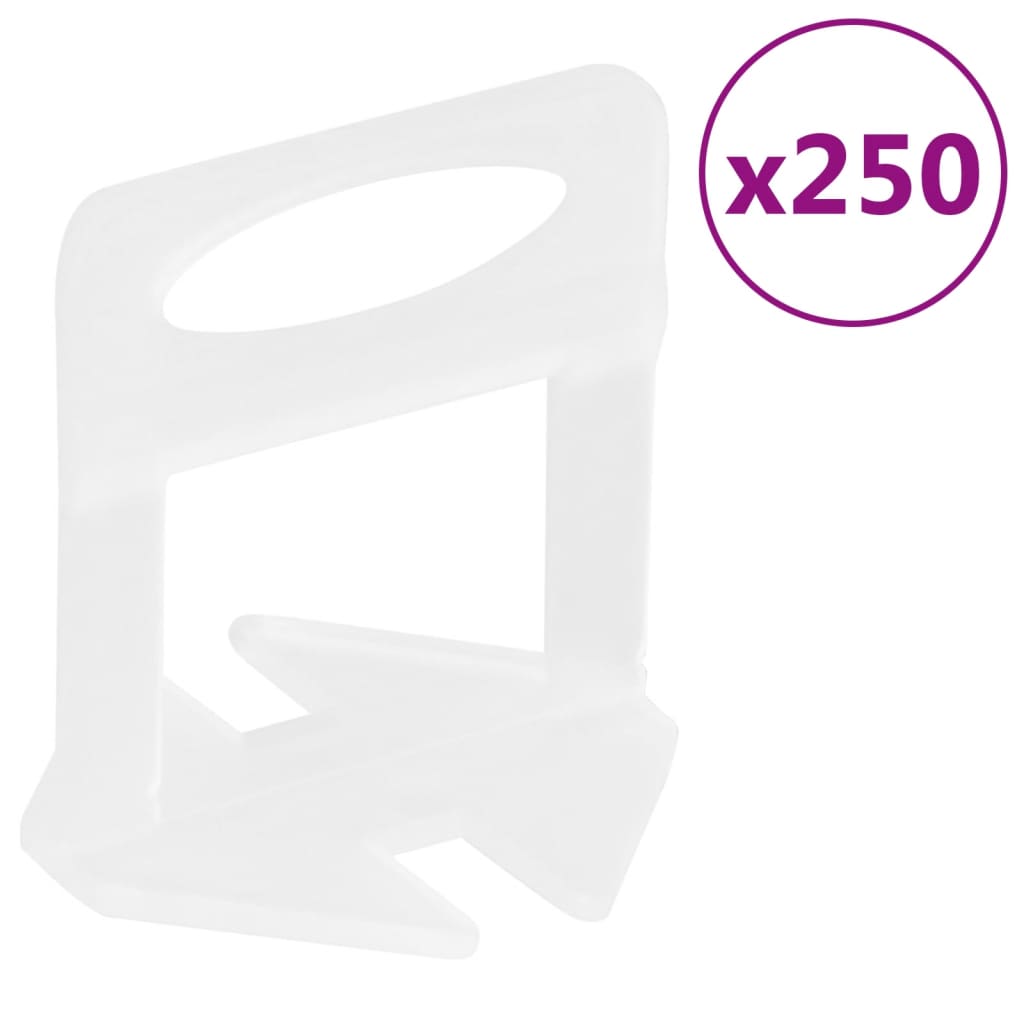 Tile Levelling Clips 250 pcs 3 mm