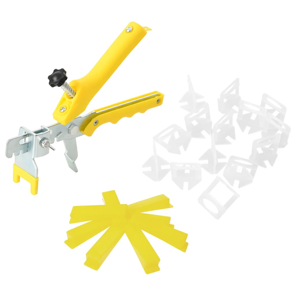Tile Levelling System 250 Wedges 500 Clips 1,5 mm
