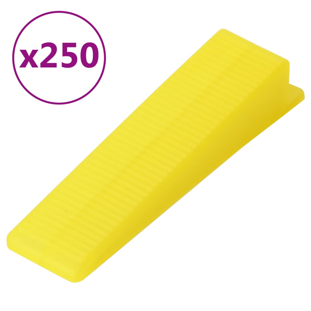 Tile Levelling System 250 Wedges 500 Clips 3 mm