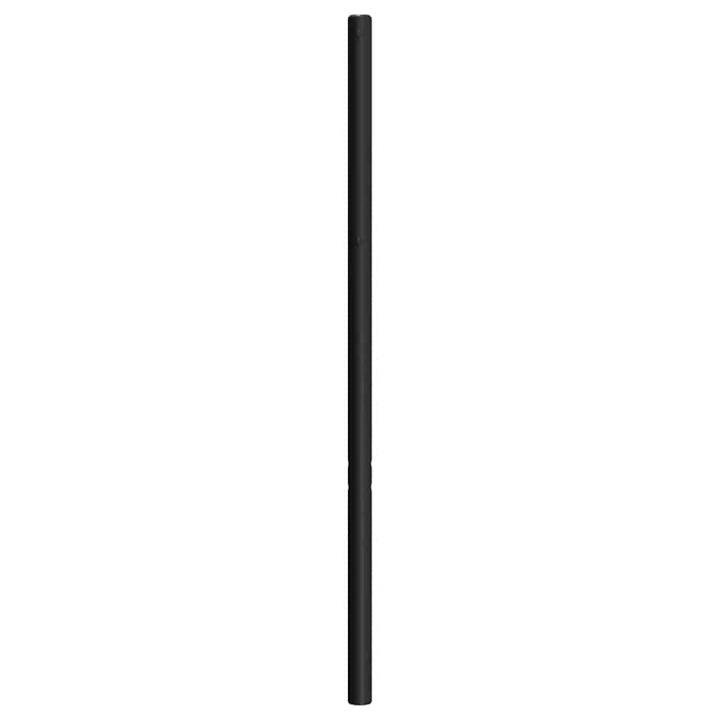 Metal Replace Headboard Black 193 cm