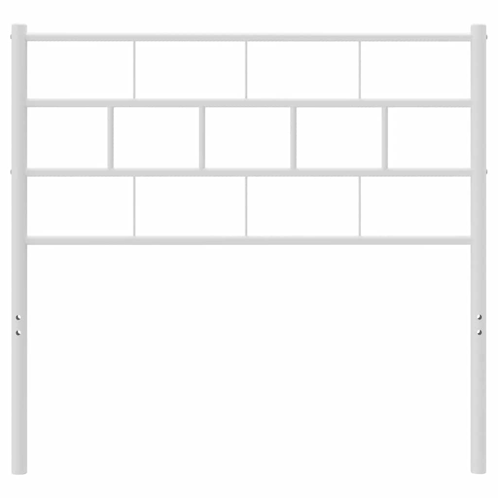 Metal Replace Headboard White 75 cm