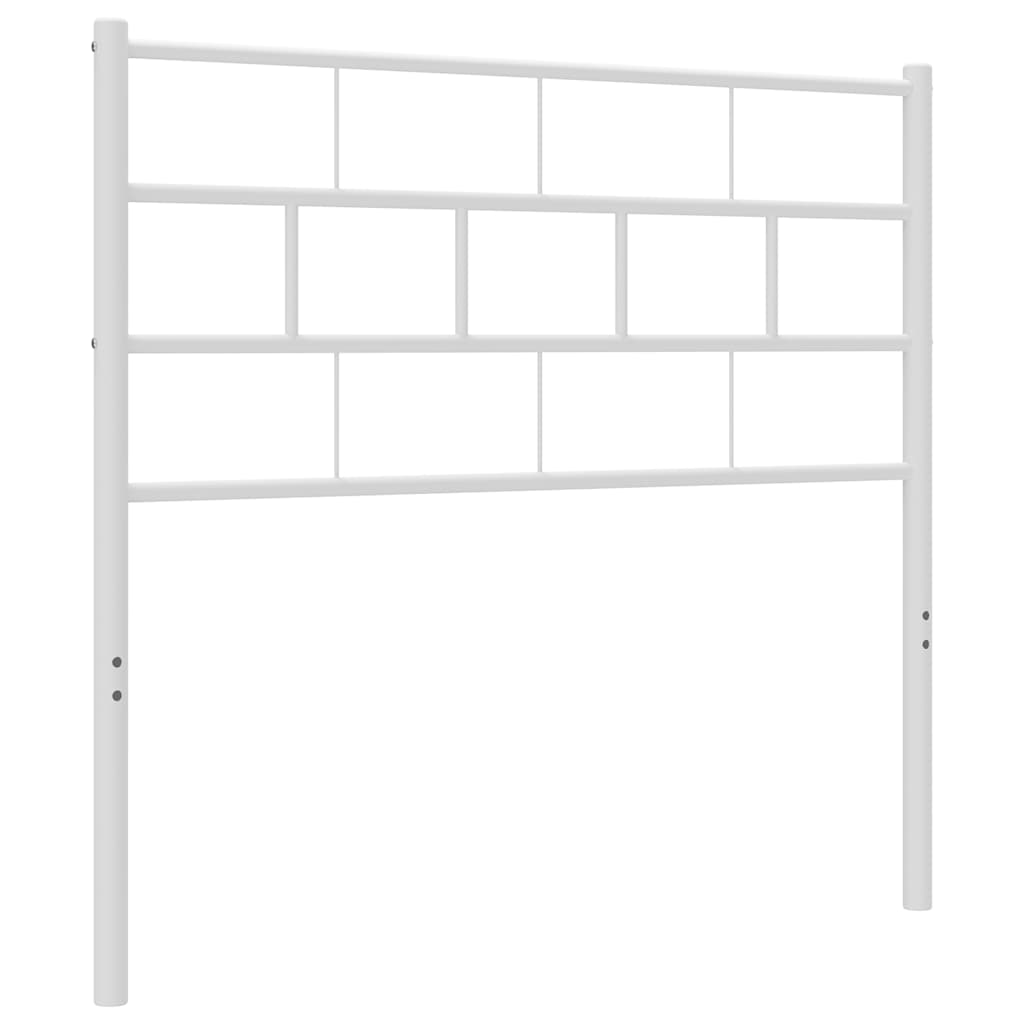 Metal Replace Headboard White 80 cm