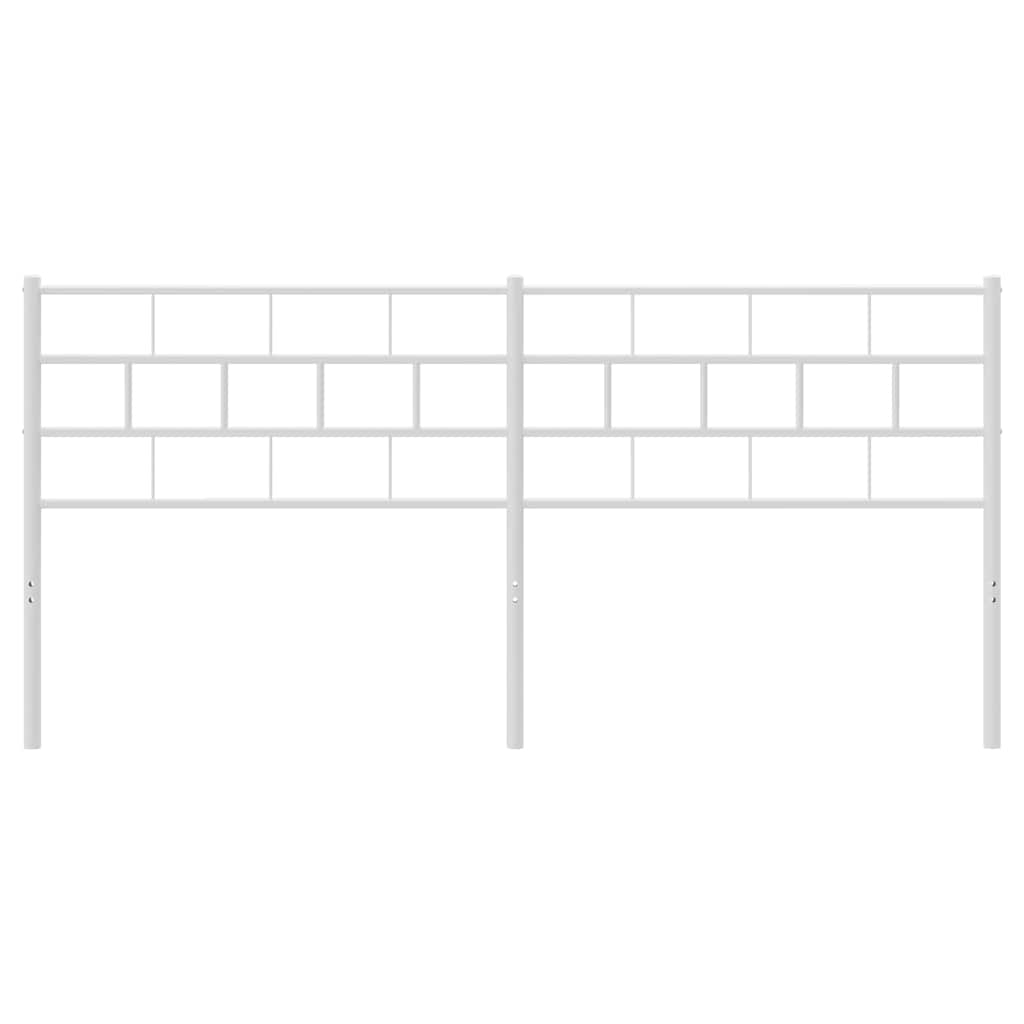 Metal Replace Headboard White 160 cm