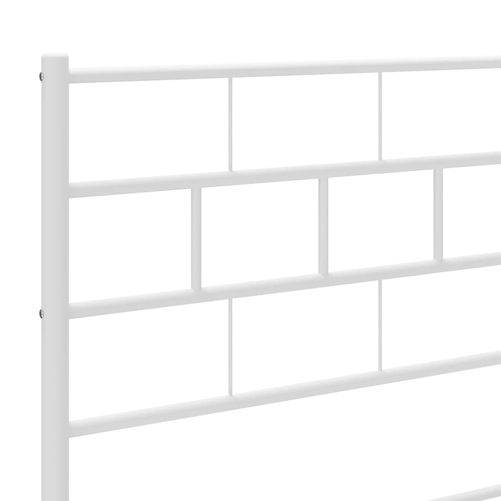 Metal Replace Headboard White 160 cm