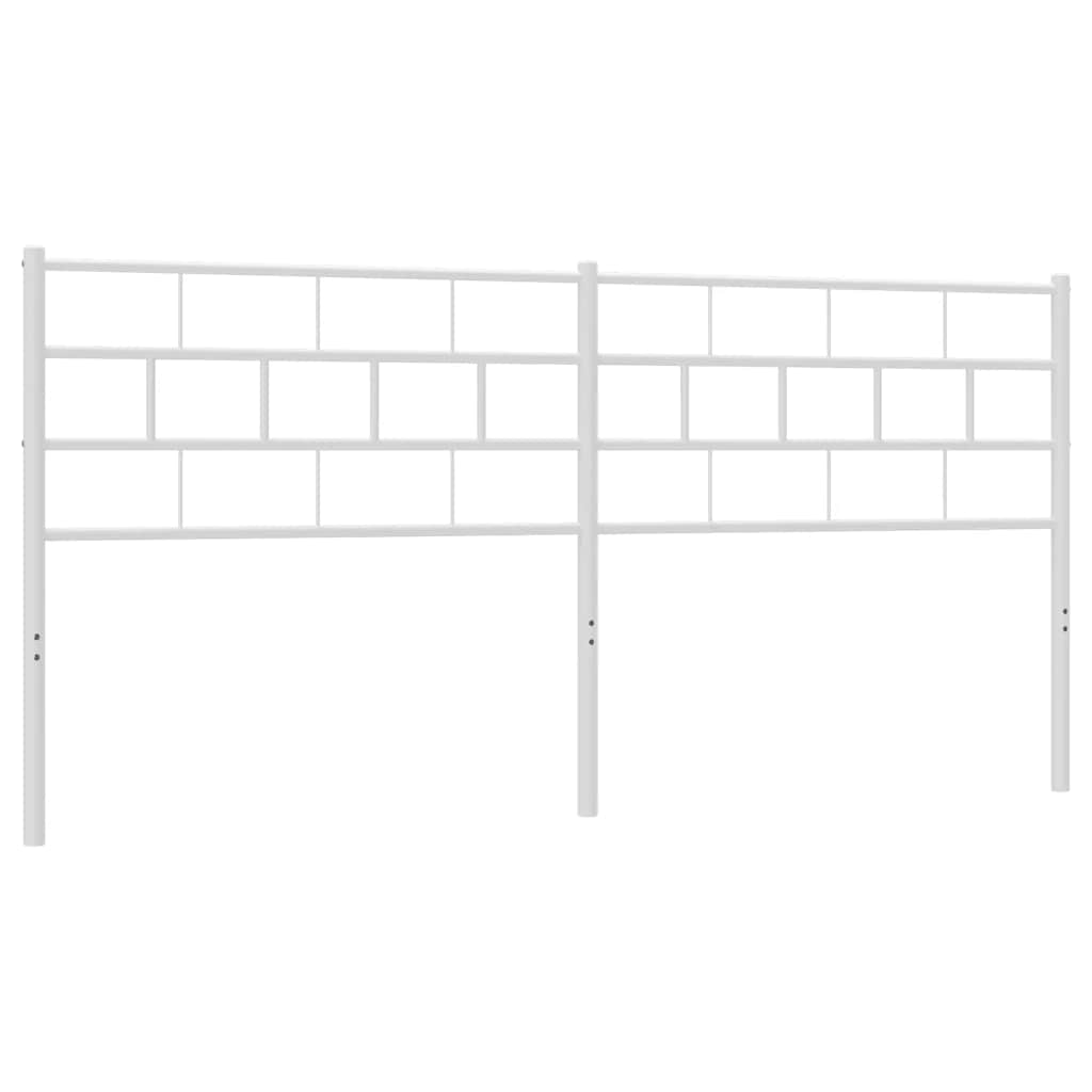 Metal Replace Headboard White 193 cm