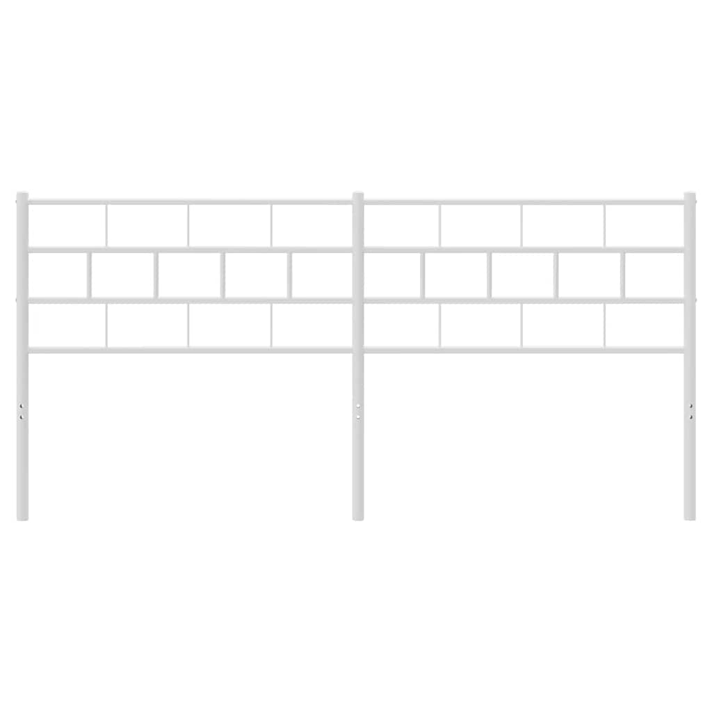 Metal Replace Headboard White 193 cm