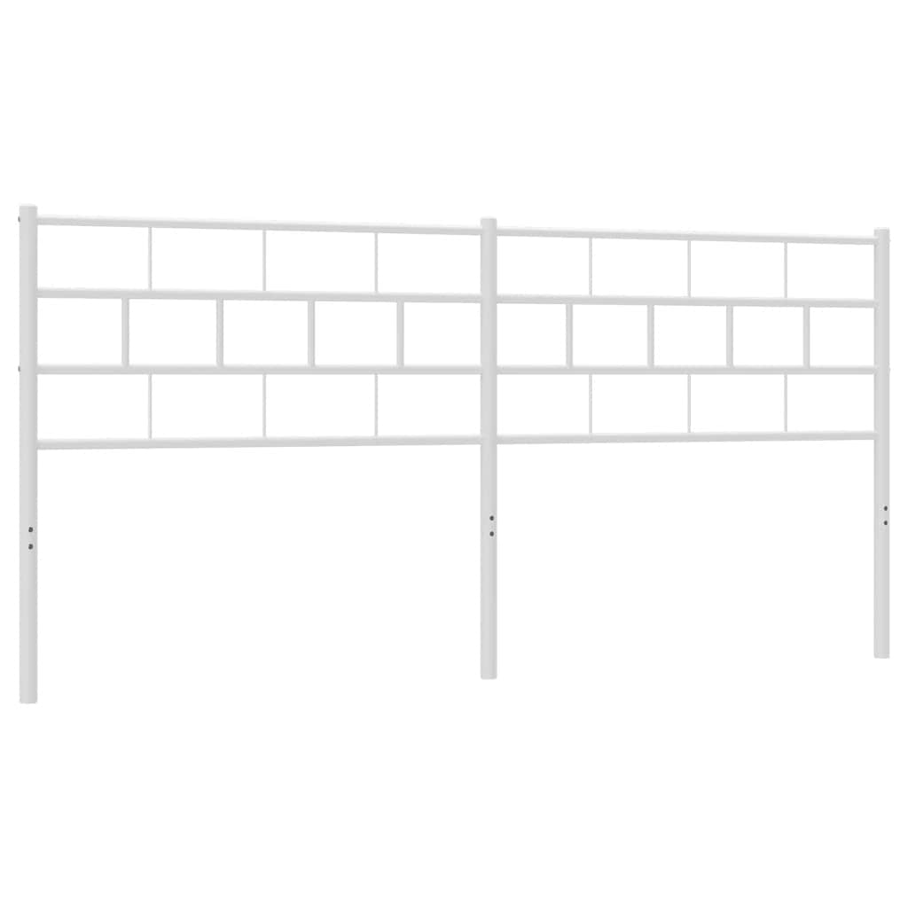 Metal Replace Headboard White 200 cm