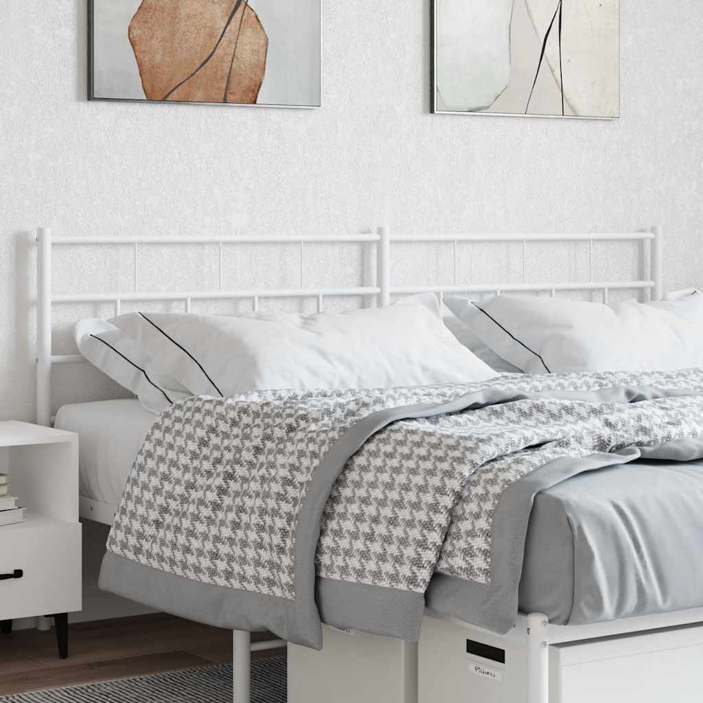 Metal Replace Headboard White 200 cm