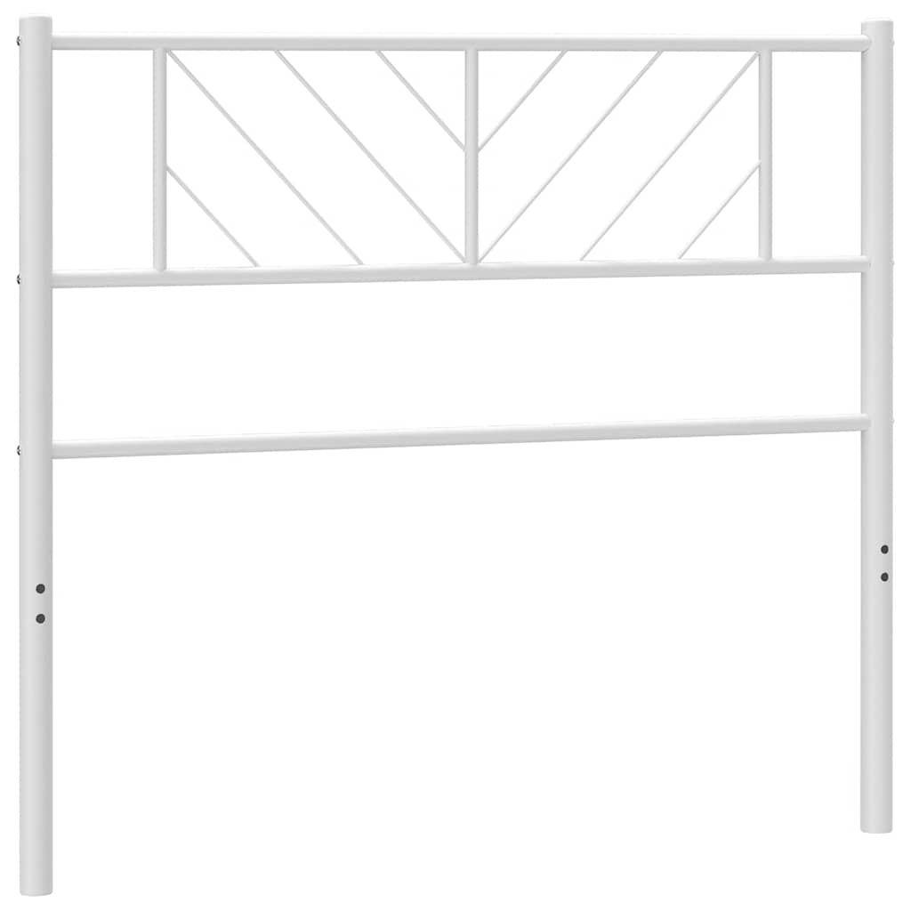 Metal Replace Headboard White 75 cm