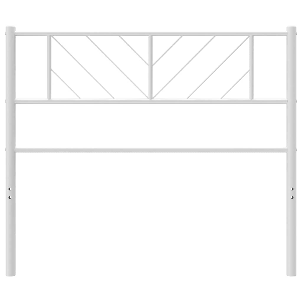 Metal Replace Headboard White 75 cm