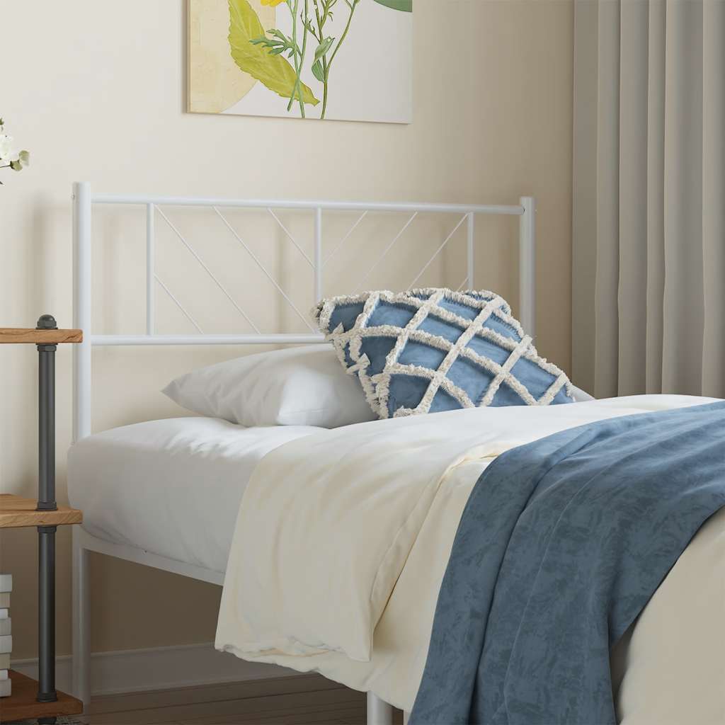 Metal Replace Headboard White 75 cm
