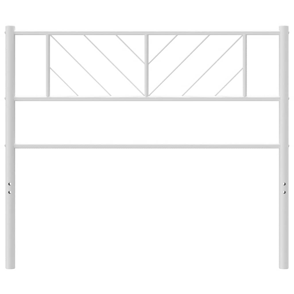 Metal Replace Headboard White 90 cm