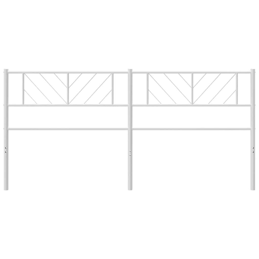 Metal Replace Headboard White 193 cm