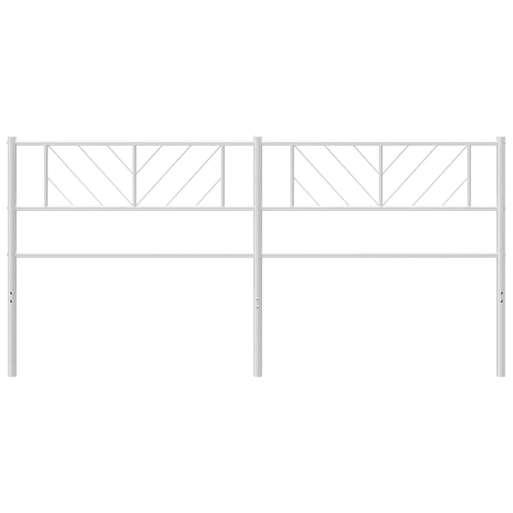 Metal Replace Headboard White 200 cm