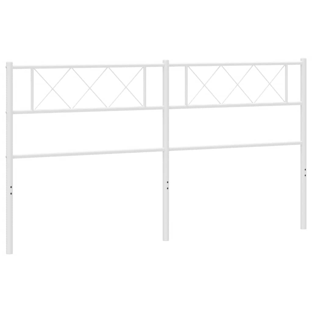 Metal Replace Headboard White 180 cm