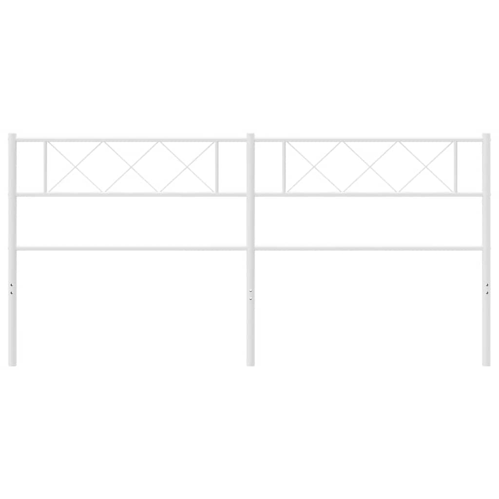 Metal Replace Headboard White 180 cm