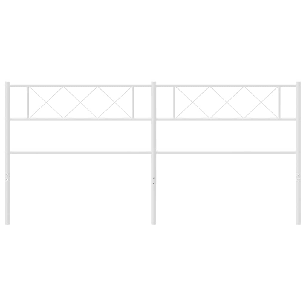 Metal Replace Headboard White 193 cm