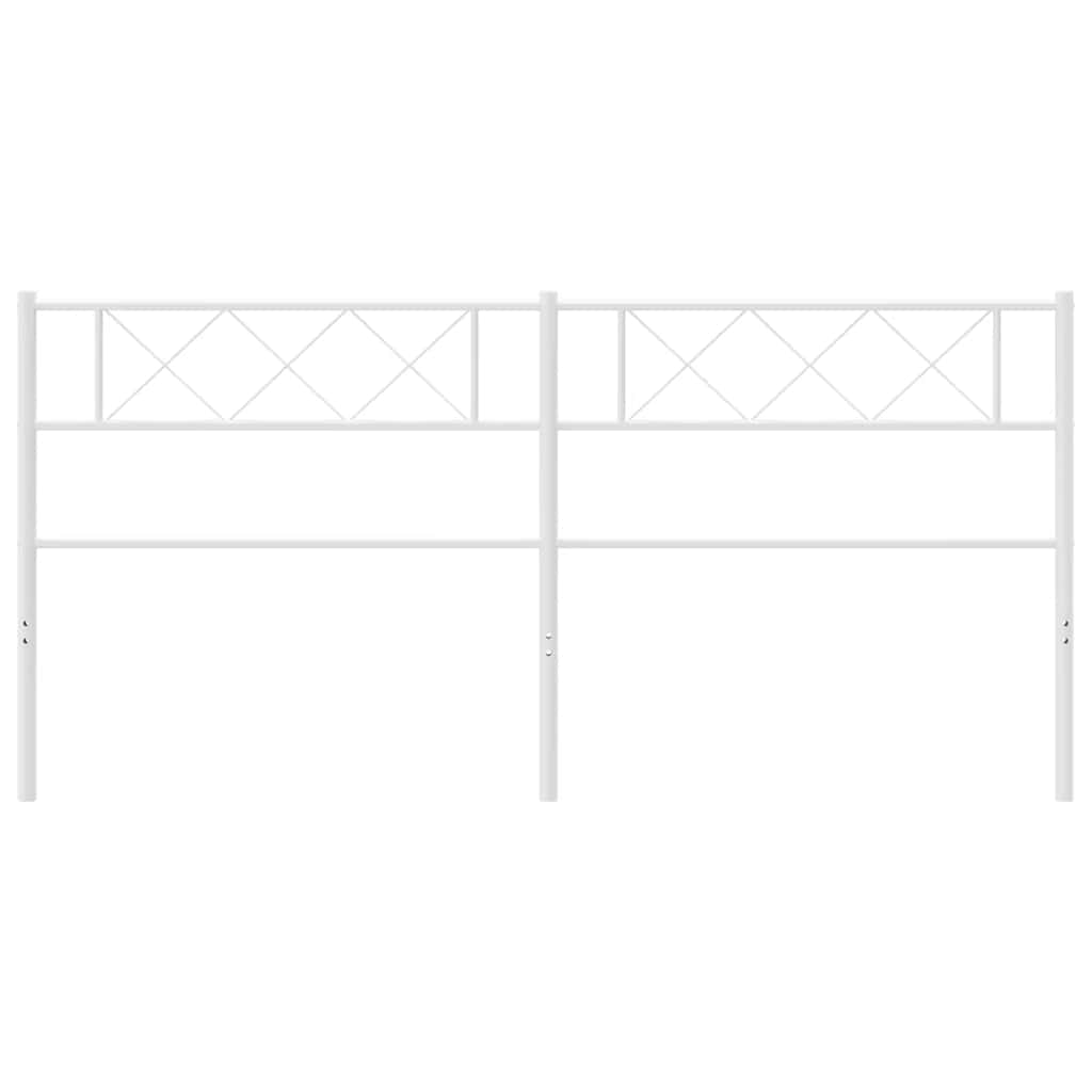 Metal Replace Headboard White 200 cm