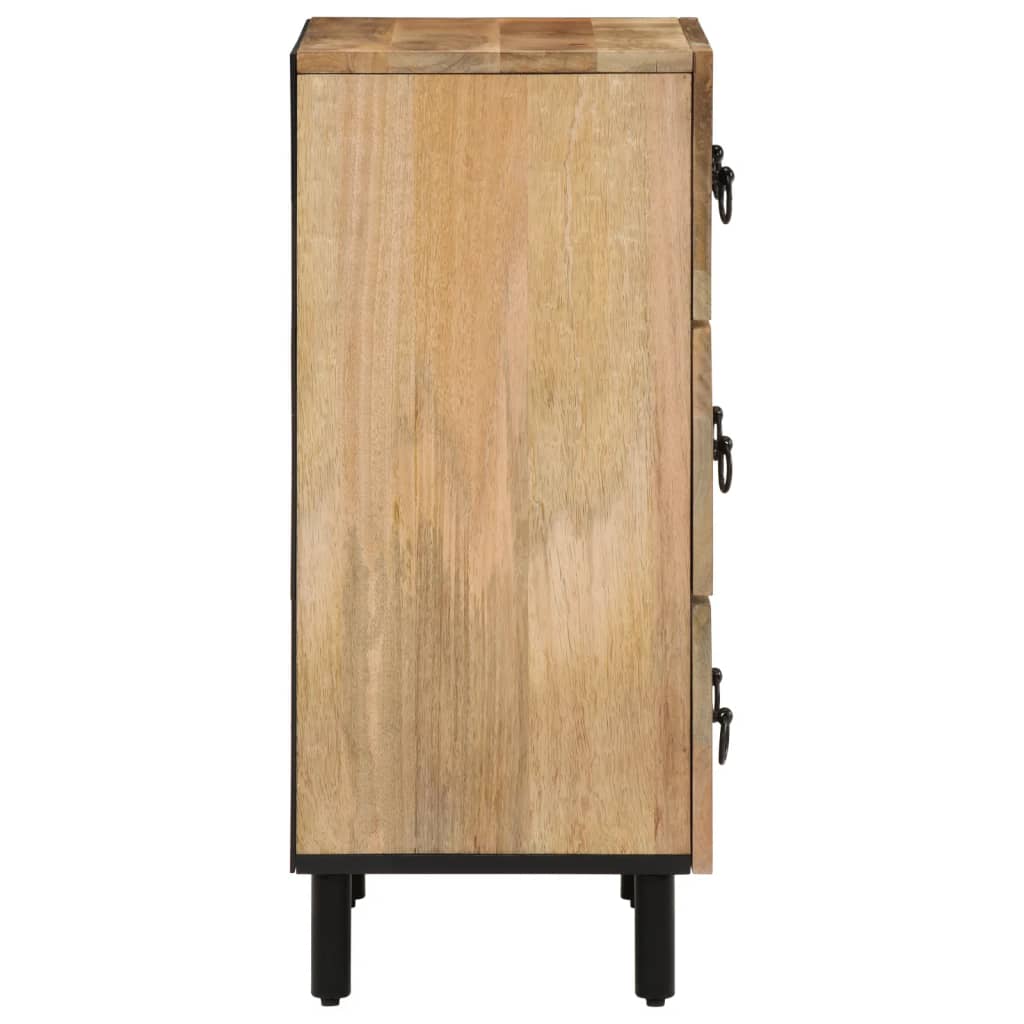 vidaXL Side Cabinets 3 pcs 60x33x75 cm Solid Wood Mango