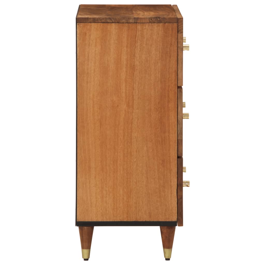 vidaXL Side Cabinets 2 pcs 60x33x75 cm Solid Wood Mango