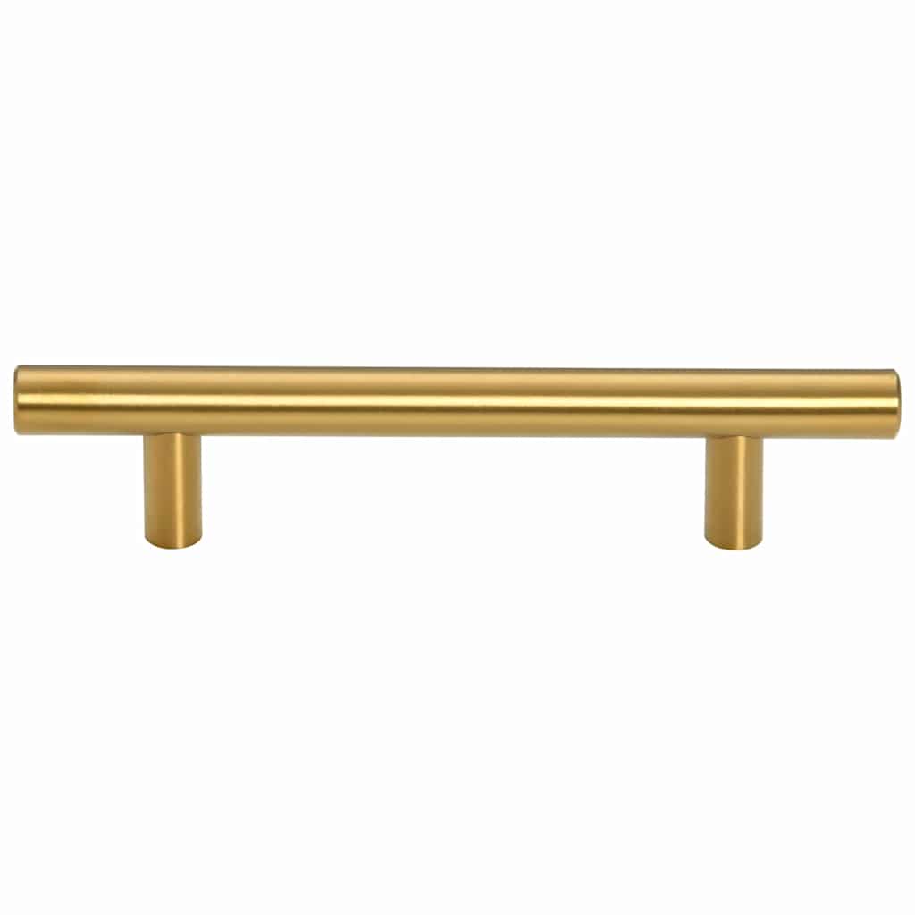 Cabinet Handles 10 pcs Gold Hole Centre 96 mm Length 150 mm