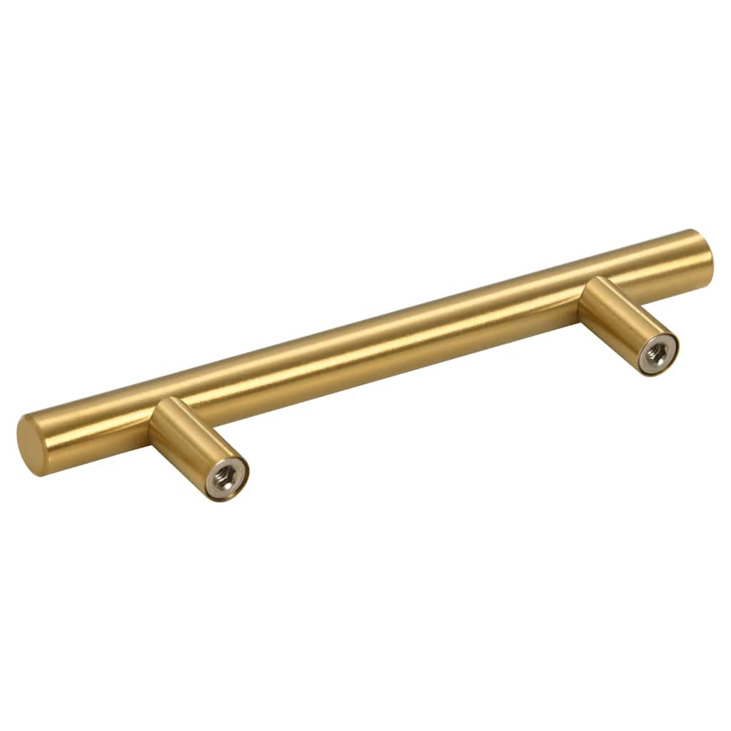Cabinet Handles 10 pcs Gold Hole Centre 96 mm Length 150 mm