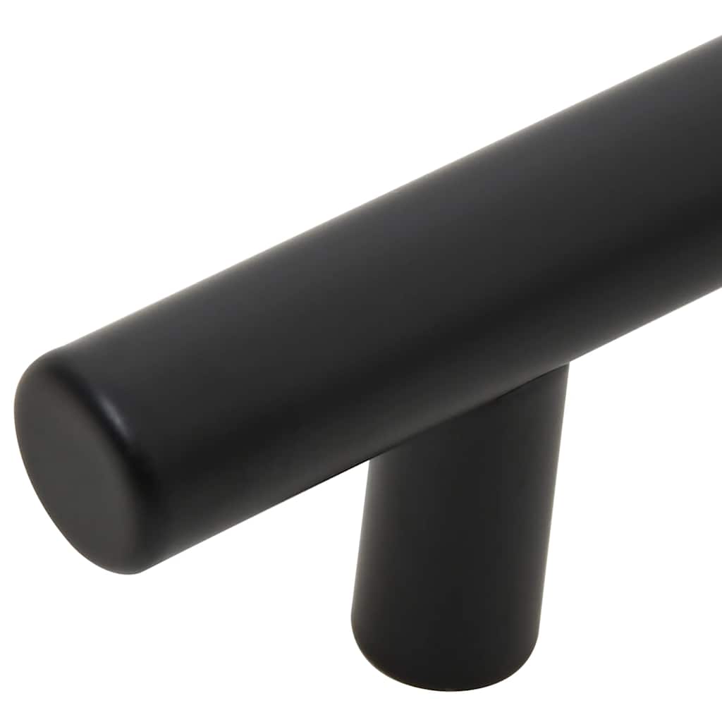 Cabinet Handles 5 pcs Black 320 mm Stainless Steel