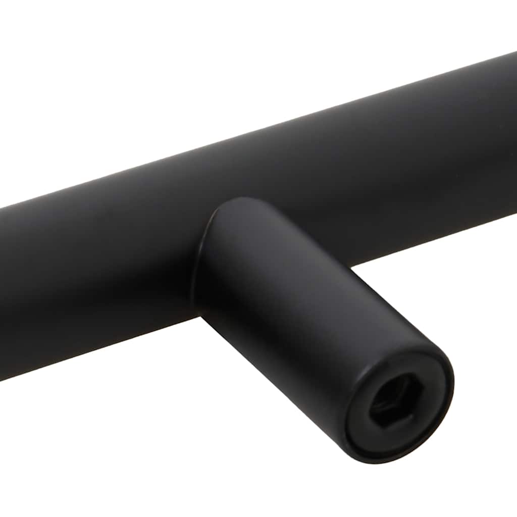 Cabinet Handles 5 pcs Black 320 mm Stainless Steel