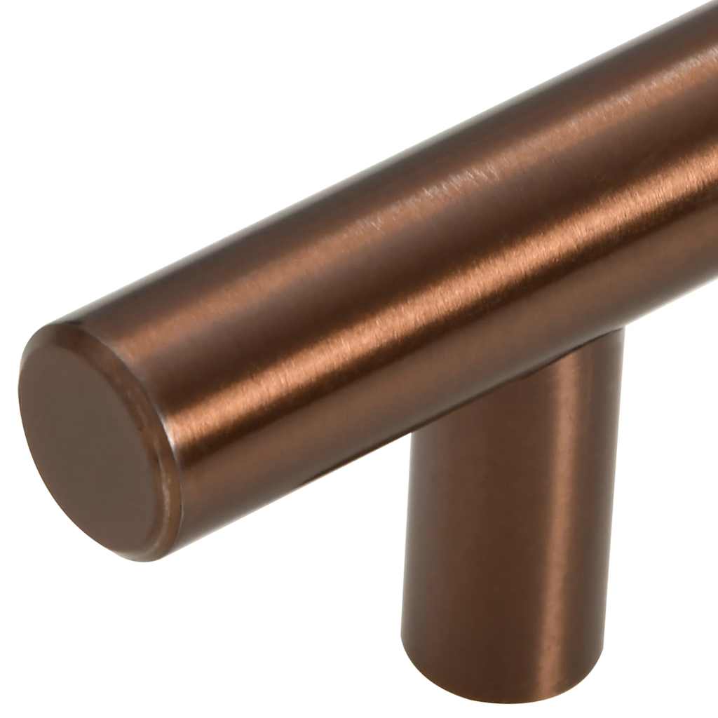 Cabinet Handles 5 pcs Bronze 192 mm Stainless Steel