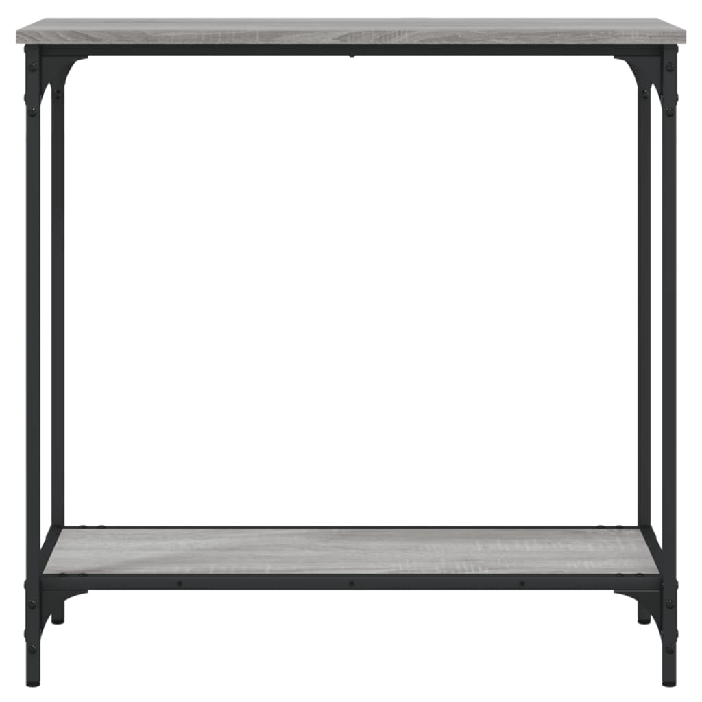 Console Table Grey Sonoma 75x30,5x75 cm Engineered Wood
