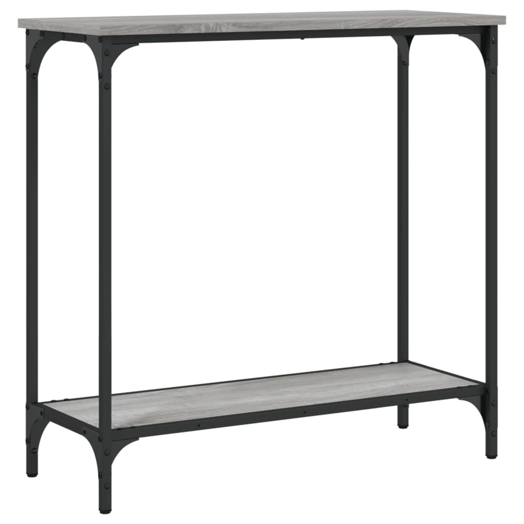 Console Table Grey Sonoma 75x30,5x75 cm Engineered Wood