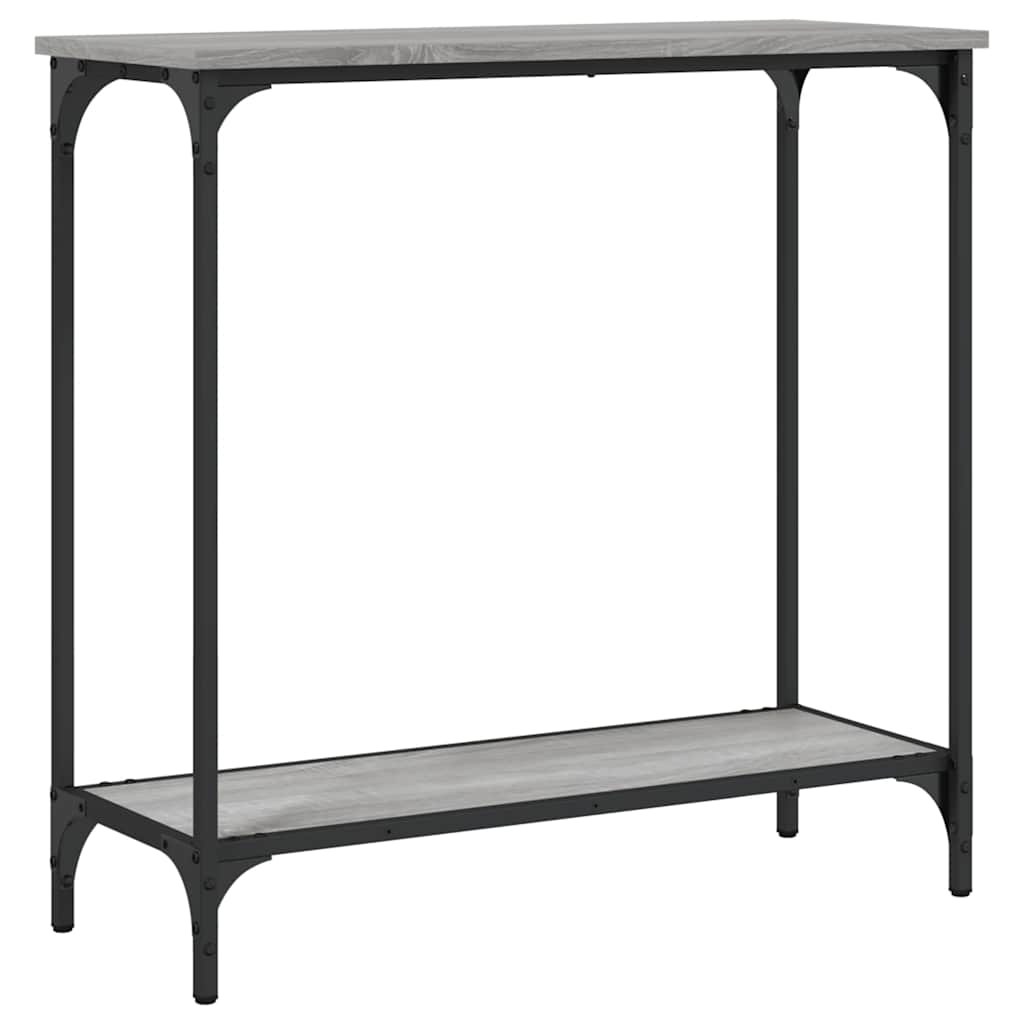 Console Table Grey Sonoma 75x30,5x75 cm Engineered Wood