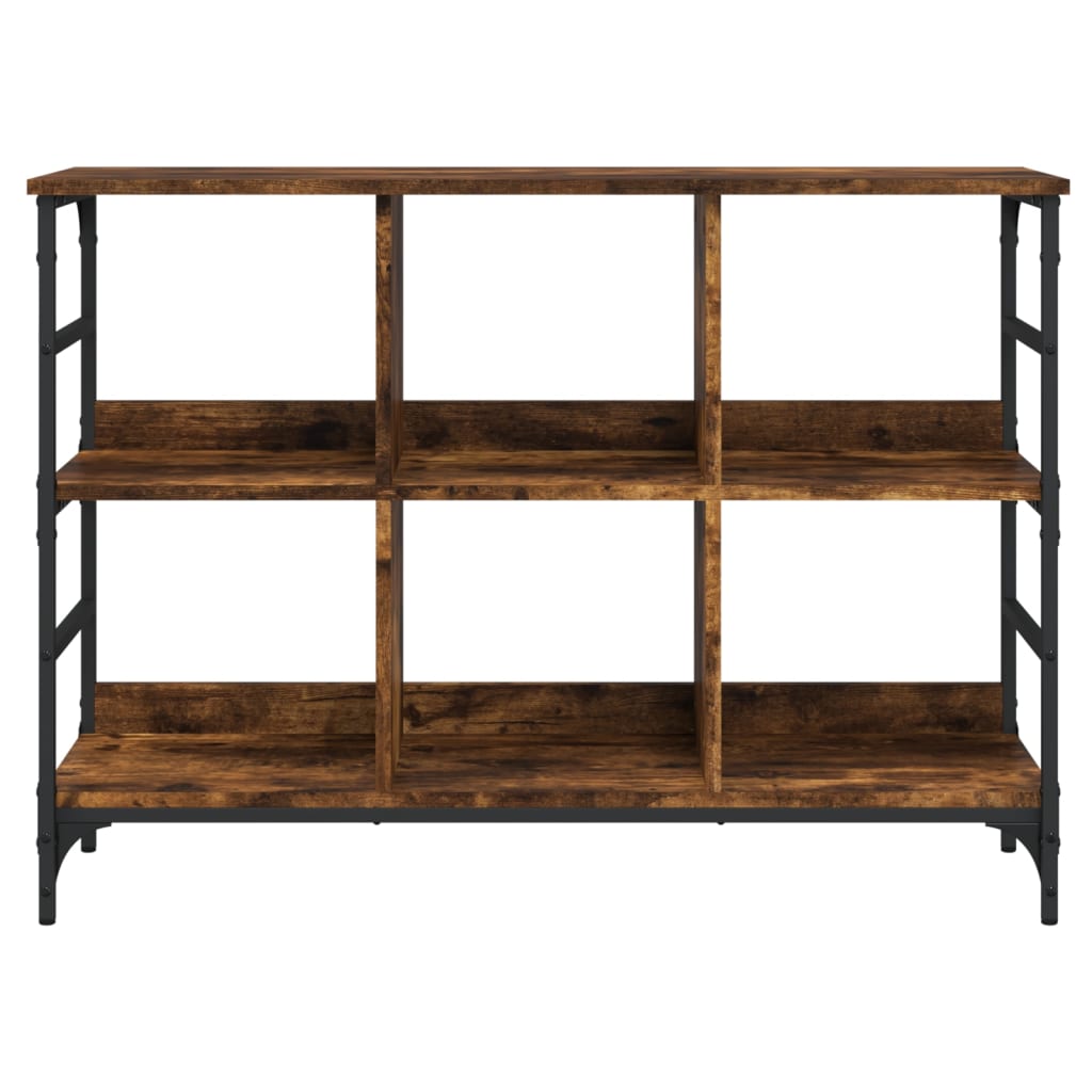 Sideboard Smoked Oak 102x32x73,5 cm Engineered Wood